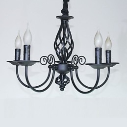 Lustre en métal de style mini, style bougie, moderne, contemporain, traditionnel, classique, vintage, rétro, autres