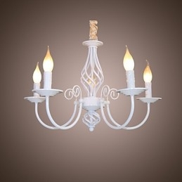 Lustre en métal de style mini, style bougie, moderne, contemporain, traditionnel, classique, vintage, rétro, autres