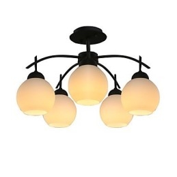 Lustre en métal moderne et contemporain pour les designers