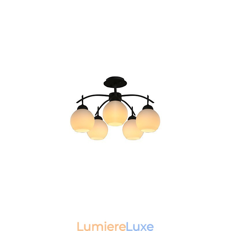 Lustre en métal moderne et contemporain pour les designers