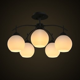 Lustre en métal moderne et contemporain pour les designers