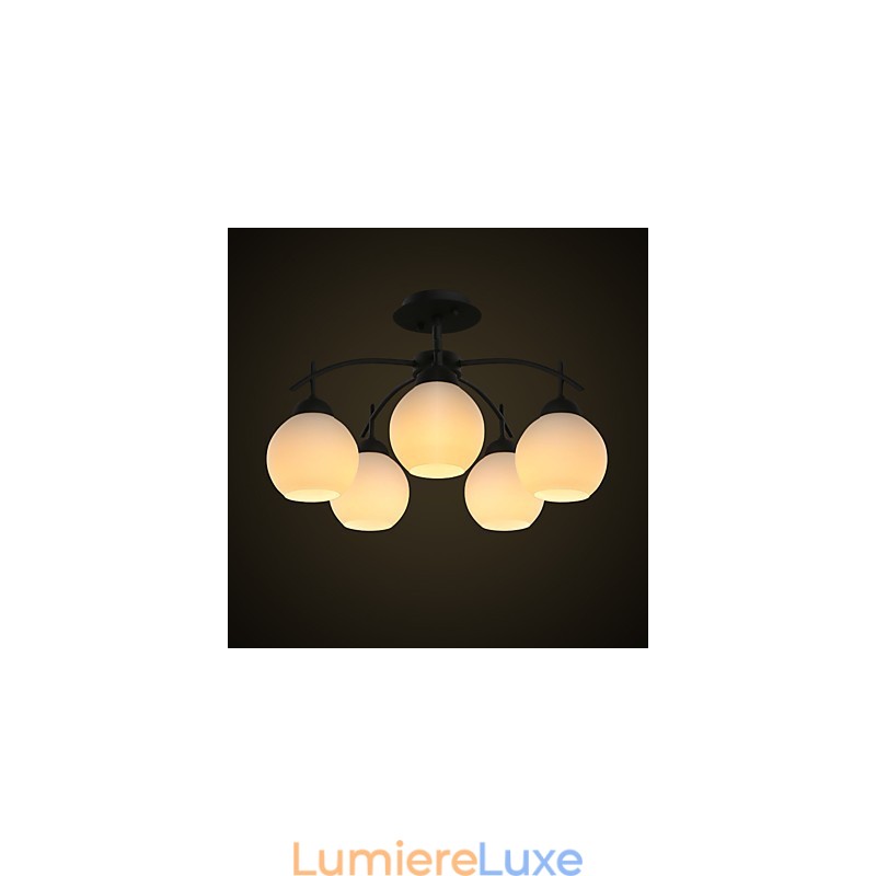 Lustre en métal moderne et contemporain pour les designers