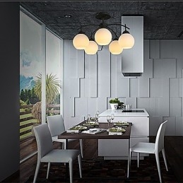 Lustre en métal moderne et contemporain pour les designers