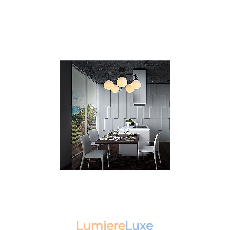 Lustre en métal moderne et contemporain pour les designers