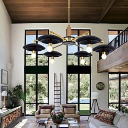 Lustre personnalisé à 6 lumières