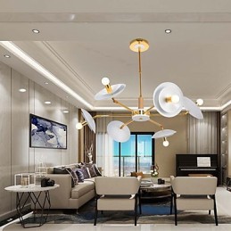 Lustre personnalisé à 6 lumières