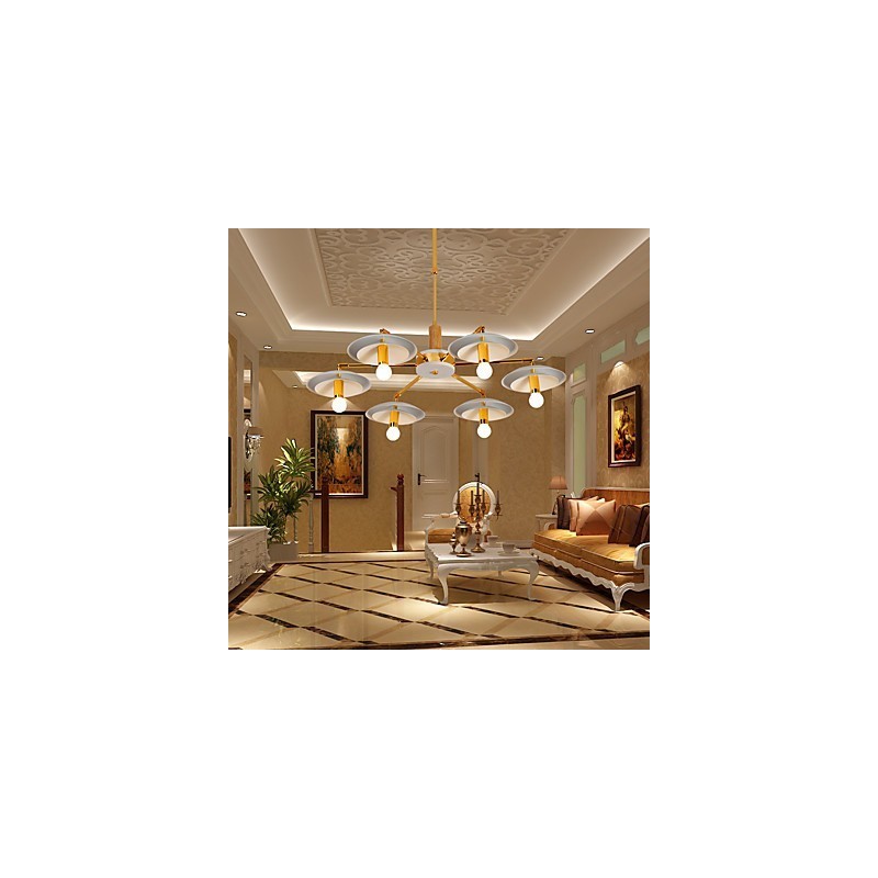 Lustre personnalisé à 6 lumières