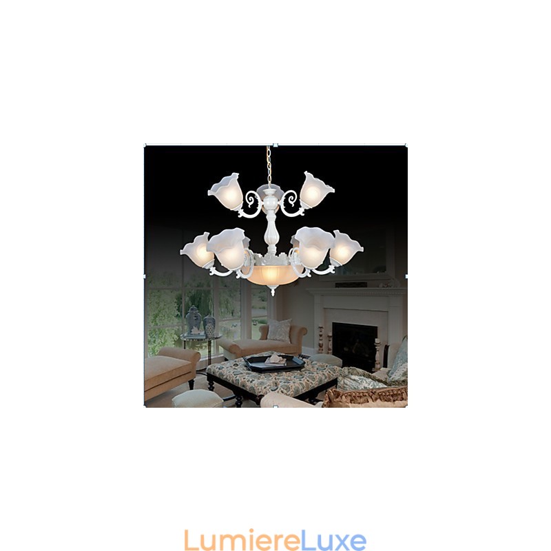 Lustre Traditionnel Classique Vintage Rétro Métal
