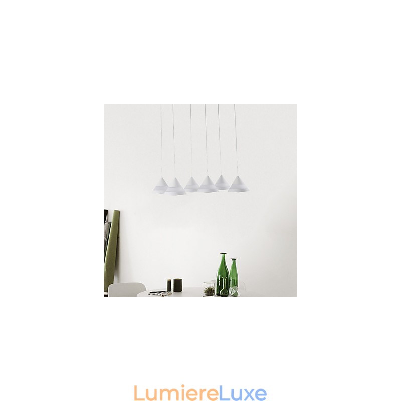 Suspension moderne contemporaine en acrylique