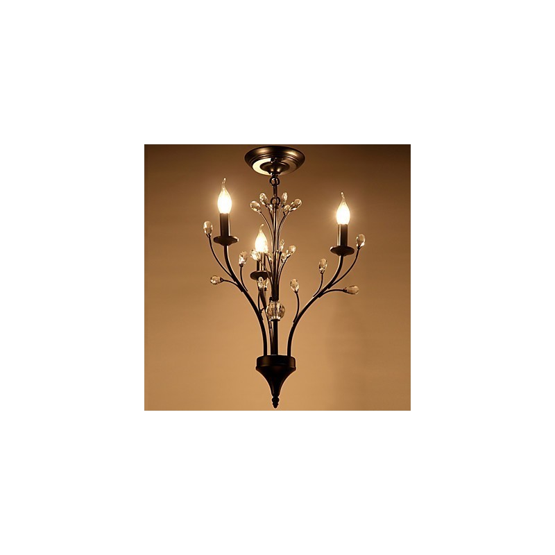 Lanterne de style rétro moderne, contemporain, traditionnel, classique, rustique, style lodge, vintage, pays, globe, peinture pour lustre en cristal