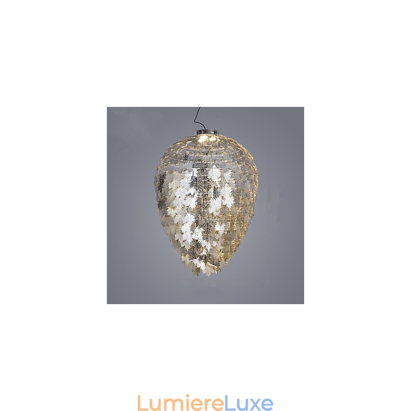 Lanterne classique traditionnelle galvanisée pour lustre en métal de style mini