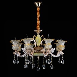 Suspension en métal style mini cristal, style moderne, contemporain, traditionnel, classique, en alliage de zinc