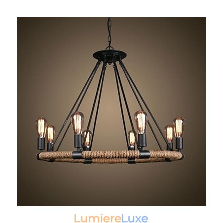 Suspension en métal style traditionnel, classique, rustique, style vintage, rétro, style campagnard Suspension en métal style traditionnel, classique, rustique, style vintage, rétro, style campagnard