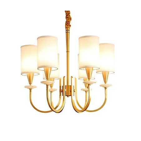 Lustre tout en cuivre Lustre décoratif en jade Lustre tout en cuivre Lustre décoratif en jade