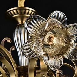 Lustre rustique à 2 ampoules pour boutiques d'intérieur en métal