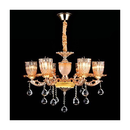 Suspension en métal style mini cristal, style moderne, contemporain, traditionnel, classique, en alliage de zinc Suspension en métal style mini cristal, style moderne, contemporain, traditionnel, classique, en alliage de zinc
