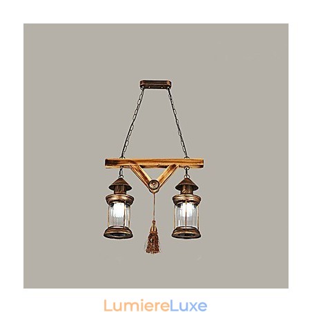 Lustre en métal style mini-designer, style rustique, globe, style rétro, peinture de campagne Lustre en métal style mini-designer, style rustique, globe, style rétro, peinture de campagne