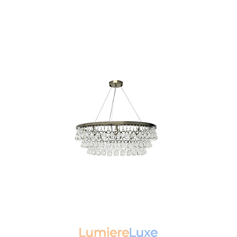 Lustre en métal galvanisé classique traditionnel pour designers