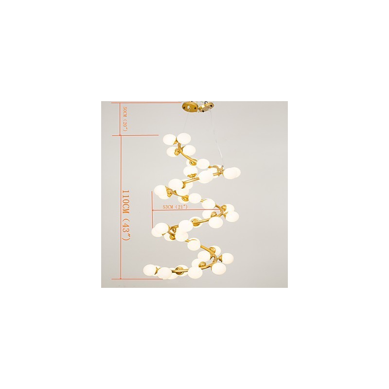 Lampes de lustre d'art personnalisées