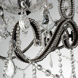 Lustre en cristal à 8 lumières, moderne, contemporain, traditionnel, classique, rustique, lodge, vintage, rétro