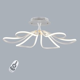 Plafonnier encastré de style mini contemporain moderne