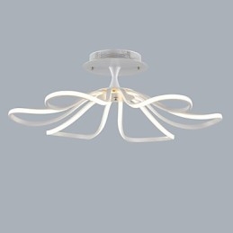 Plafonnier encastré de style mini contemporain moderne