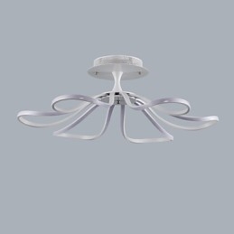 Plafonnier encastré de style mini contemporain moderne