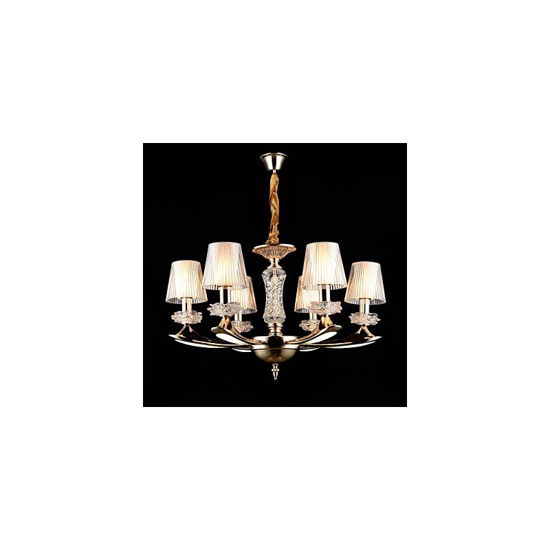 Suspension en métal style mini cristal, style moderne, contemporain, traditionnel, classique, en alliage de zinc