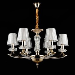 Suspension en métal style mini cristal, style moderne, contemporain, traditionnel, classique, en alliage de zinc