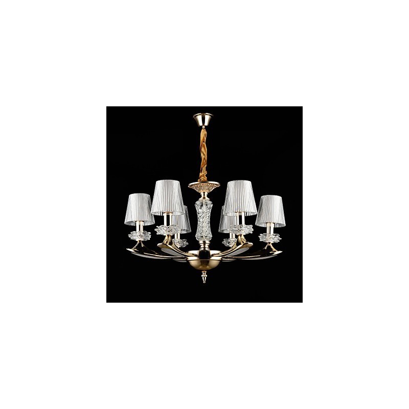 Suspension en métal style mini cristal, style moderne, contemporain, traditionnel, classique, en alliage de zinc