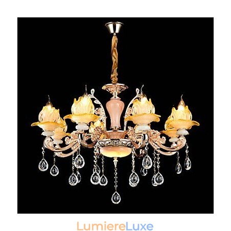 Suspension en métal style mini cristal, style moderne, contemporain, traditionnel, classique, en alliage de zinc Suspension en métal style mini cristal, style moderne, contemporain, traditionnel, classique, en alliage de zinc