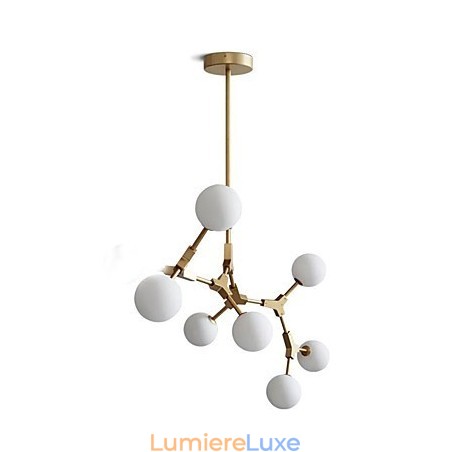 Suspension en bambou et bois de style mini, peinture classique traditionnelle Suspension en bambou et bois de style mini, peinture classique traditionnelle