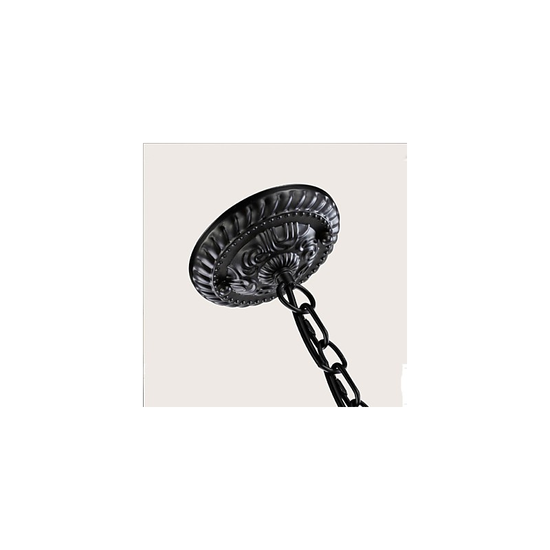 Lampe bougie en cristal de style européen, lampe de magasin de vêtements, lampes et lanternes, projet de décoration, lampe suspendue