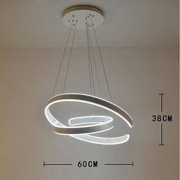 Lustre d'ambiance simple et créatif d'Europe du Nord, luminaire décoratif pour cantine