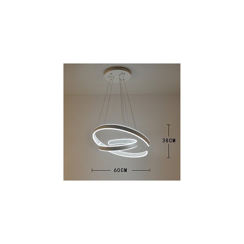 Lustre d'ambiance simple et créatif d'Europe du Nord, luminaire décoratif pour cantine