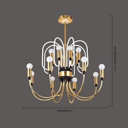 Lustre moderne contemporain personnalisé de style mini