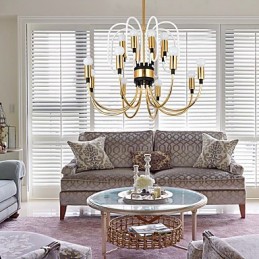 Lustre moderne contemporain personnalisé de style mini