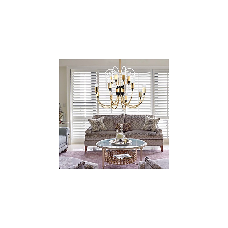 Lustre moderne contemporain personnalisé de style mini