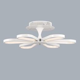 Plafonnier encastré de style mini contemporain moderne