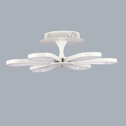 Plafonnier encastré de style mini contemporain moderne