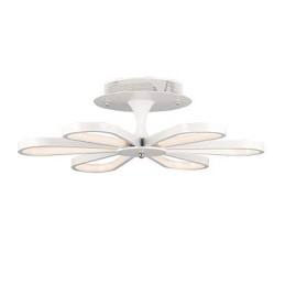 Plafonnier encastré de style mini contemporain moderne