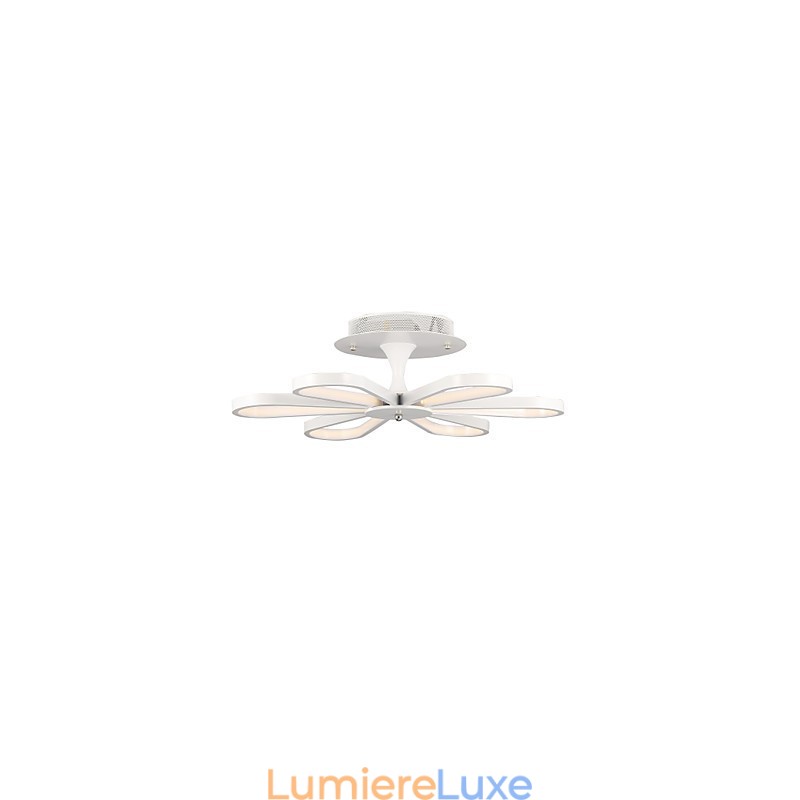 Plafonnier encastré de style mini contemporain moderne
