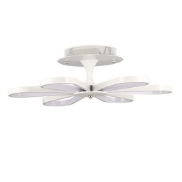 Plafonnier encastré de style mini contemporain moderne