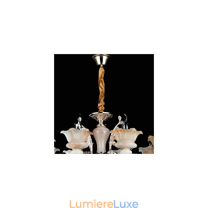 Suspension en métal style mini cristal, style moderne, contemporain, traditionnel, classique, en alliage de zinc