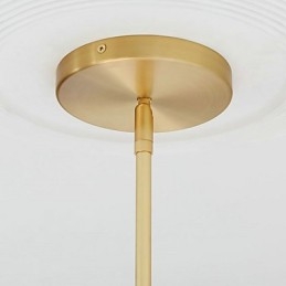 Lustre rustique à 2 ampoules pour boutiques d'intérieur en métal