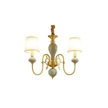 Lustre en laiton classique traditionnel de style campagnard pour mini lustre en métal à 3 ampoules Lustre en laiton classique traditionnel de style campagnard pour mini lustre en métal à 3 ampoules