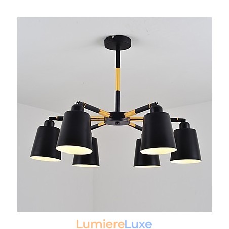Suspension traditionnelle classique en bois et bambou de style mini Suspension traditionnelle classique en bois et bambou de style mini