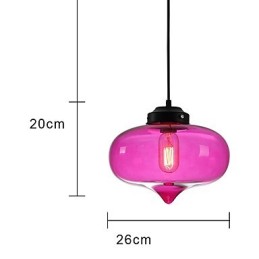 Suspension design Bubble 1 lumière minimaliste en fer peint
