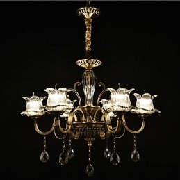 Lustre rustique à 2 ampoules pour boutiques d'intérieur en métal