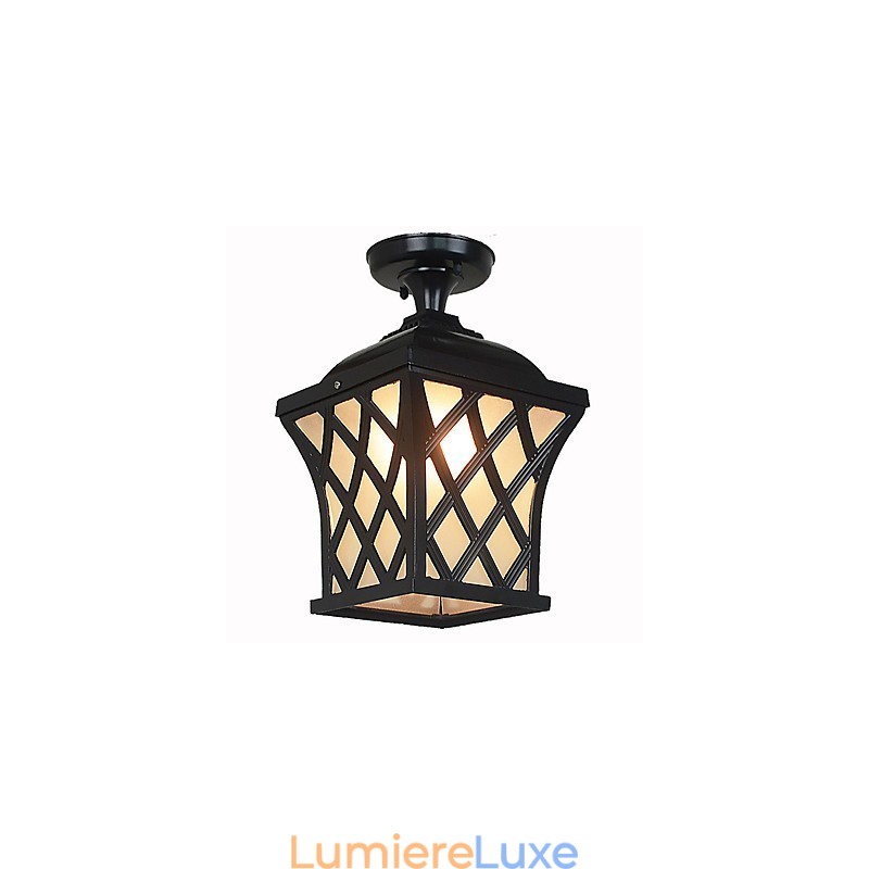 Lampe de jardin rurale américaine, porte-fenêtre, éclairage d'extérieur étanche en forme de raisin
